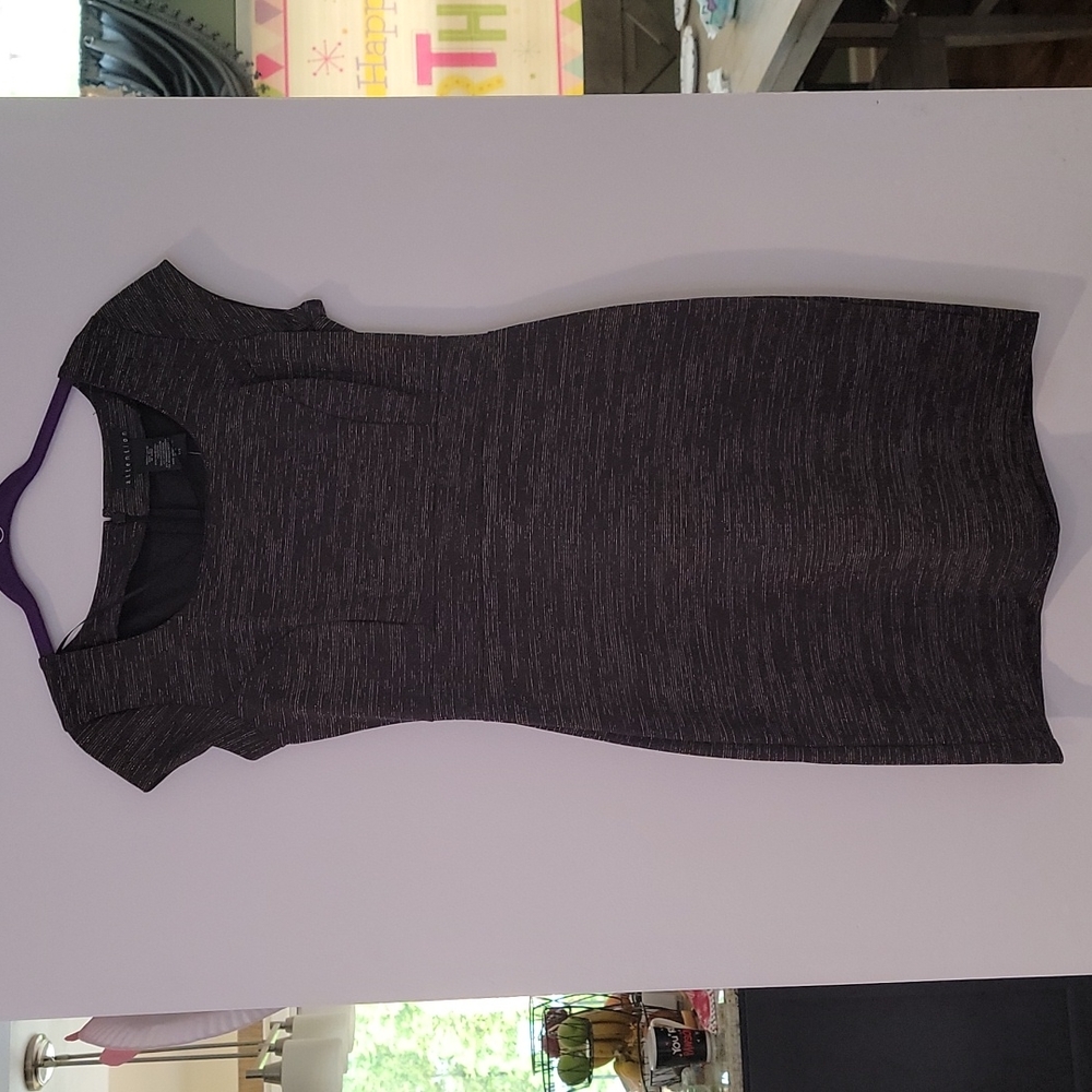 Black & Gold Attention Women's Dress Size S